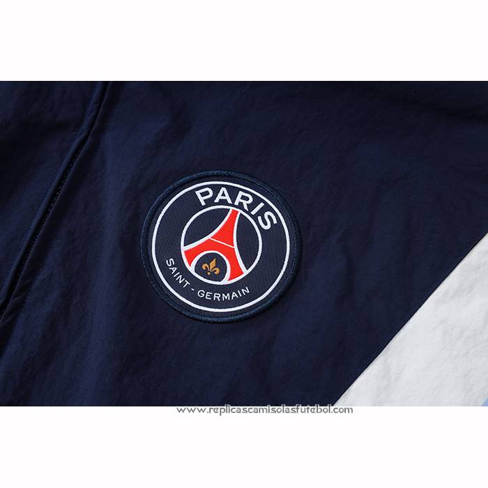 Chandal de Corta-vento do Paris Saint-Germain 2025-2026 Azul